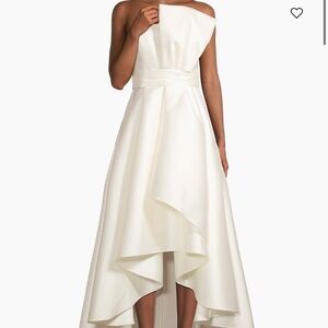 Sachin & Babi  Tara Gathered High-Low Gown